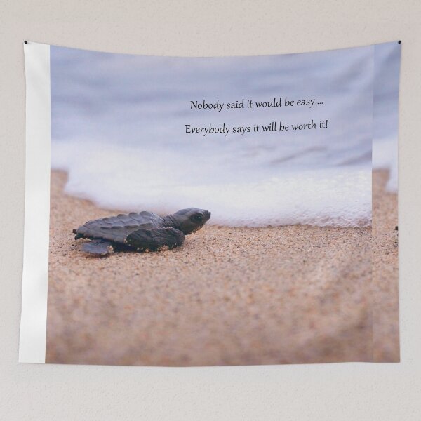 Item preview, Tiny Turtle - Big Future designed and sold by ToopidTease.
