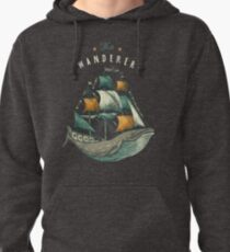 Whale | Petrol Grey Pullover Hoodie