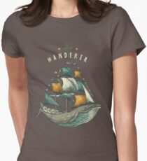 Whale | Petrol Grey Women's Fitted T-Shirt