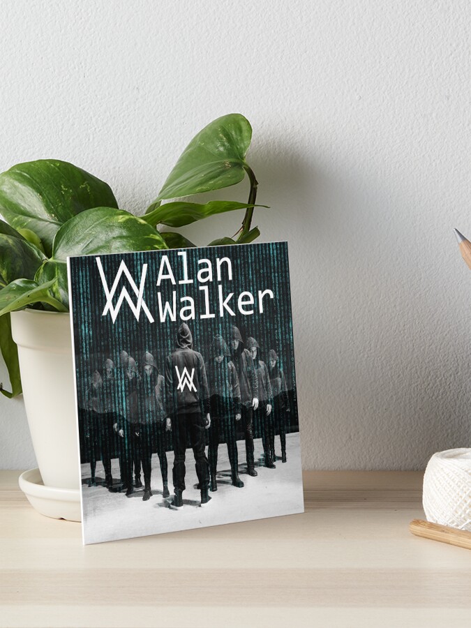 Faded Alan Walker Back 19 Gantoro Art Board Print By Annonbl Redbubble
