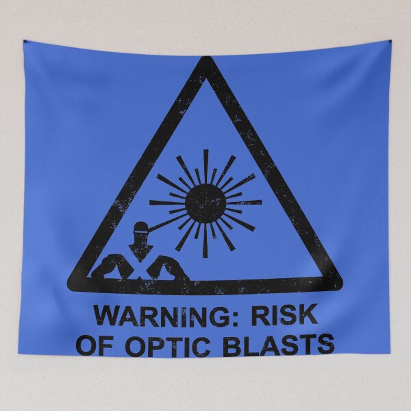 Item preview, Warning: Risk Of Optic Blasts designed and sold by byway.