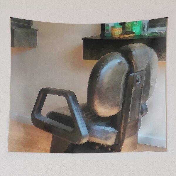 Item preview, Barber Chair and Hair Supplies designed and sold by Susan Savad.