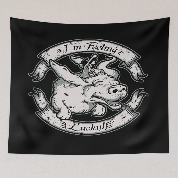 Item preview, I'm Feeling Lucky designed and sold by Letter-Q.