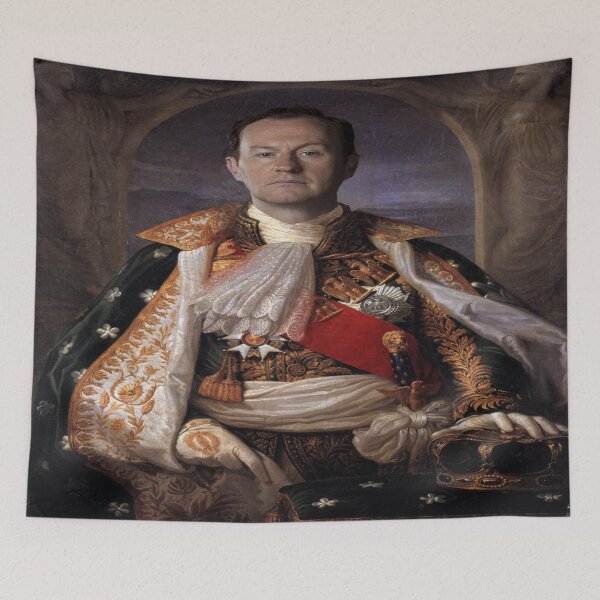 Item preview, The Current King of England- Mycroft Holmes designed and sold by thescudders.