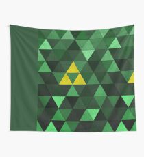 Triforce Quest (Grün) Wandbehang