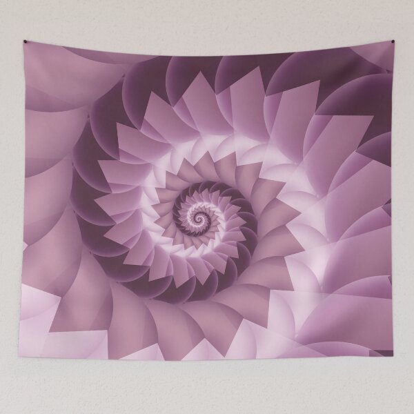Item preview, Berry Creme Spiral Fractal designed and sold by Kitty Bitty.