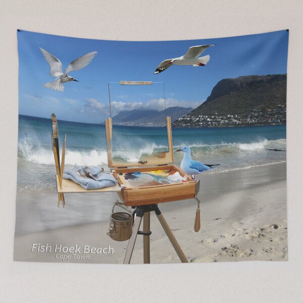 Item preview, Fish Hoek beach - Cape Town designed and sold by NadineMay.