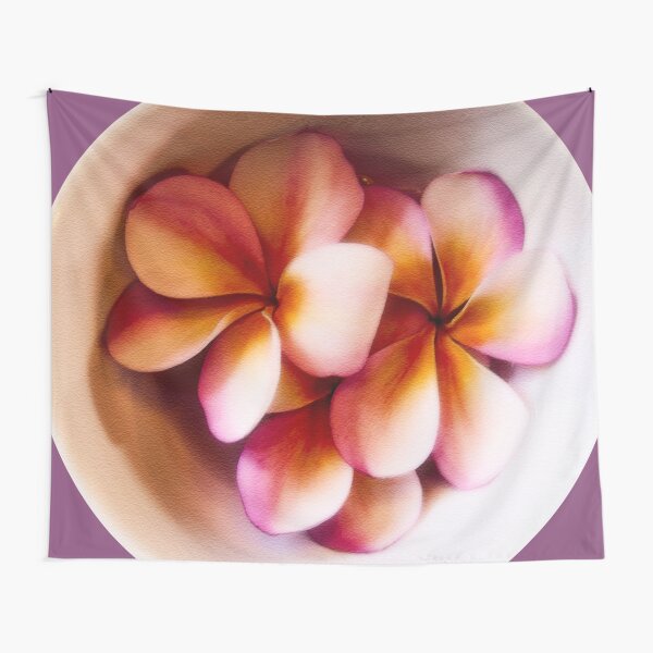 Plumeria Infusion Tapestry