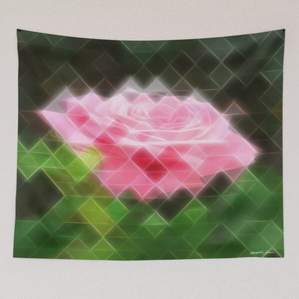 Item preview, Rosas rosas en Anzures 3 Art Triangles 2 designed and sold by TravelPhotoArt.