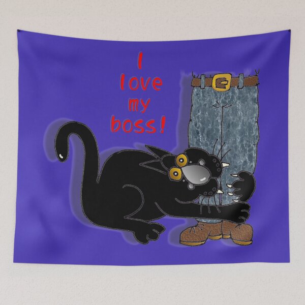 Item preview, I 'love' my boss! designed and sold by cuprum.