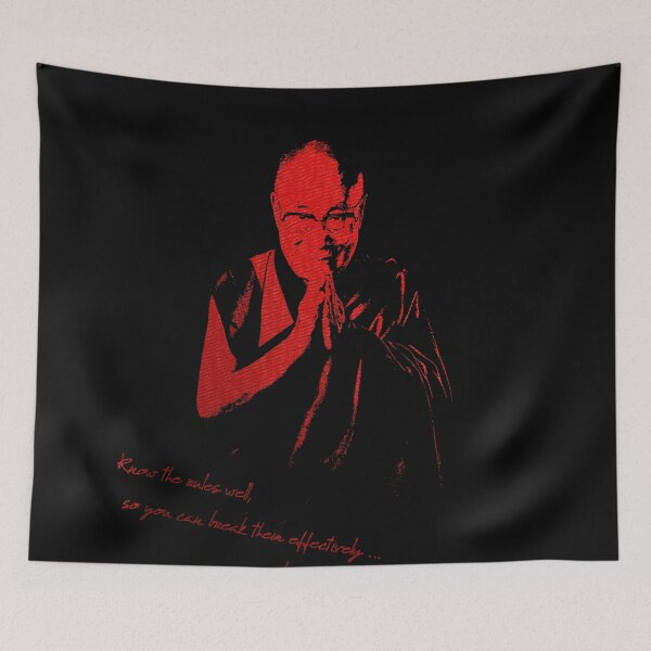 Item preview, 14th Dalai Lama Tenzin Gyatso - Know the rules well... designed and sold by Serge Averbukh Art Studio.