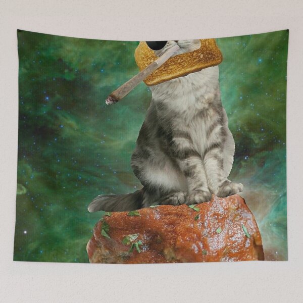 Item preview, cool meatball cat designed and sold by taco-elgato.