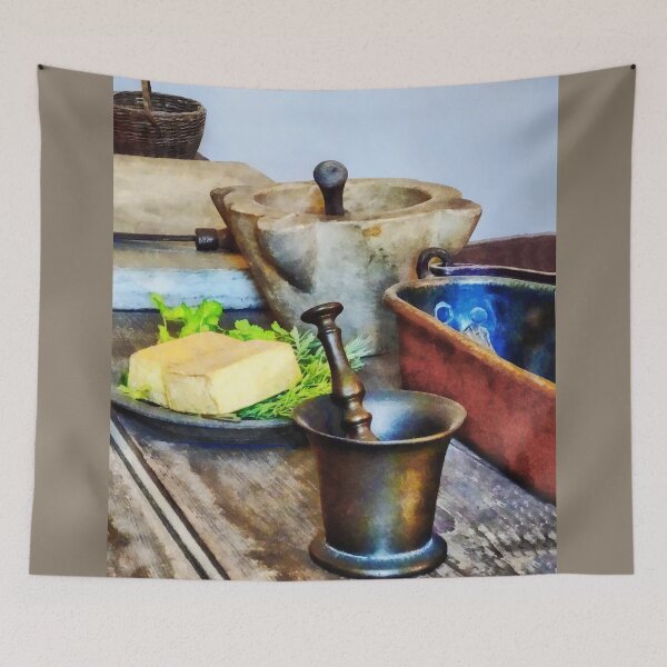 Item preview, Two Mortar and Pestles in Kitchen designed and sold by Susan Savad.