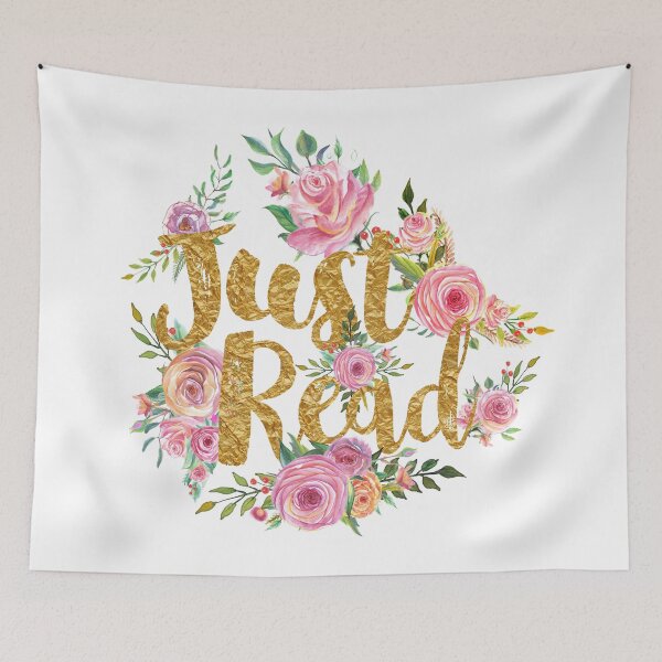 Item preview, Just Read - Gold Foil designed and sold by eviebookish.