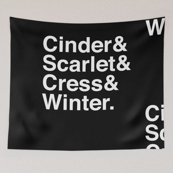 Item preview, Cinder & Scarlet & Cress & Winter. (inverse) designed and sold by Kitmagic.