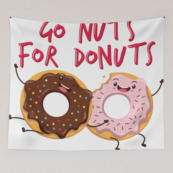 Item preview, Go Nuts For Donuts designed and sold by crookedwonder.