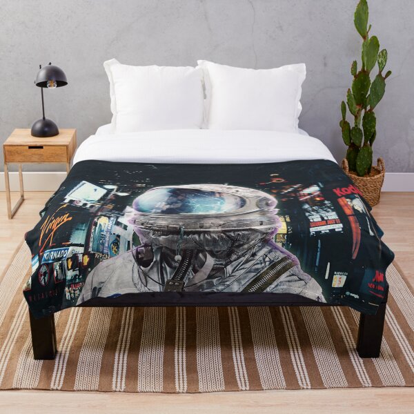 Night Life Throw Blanket