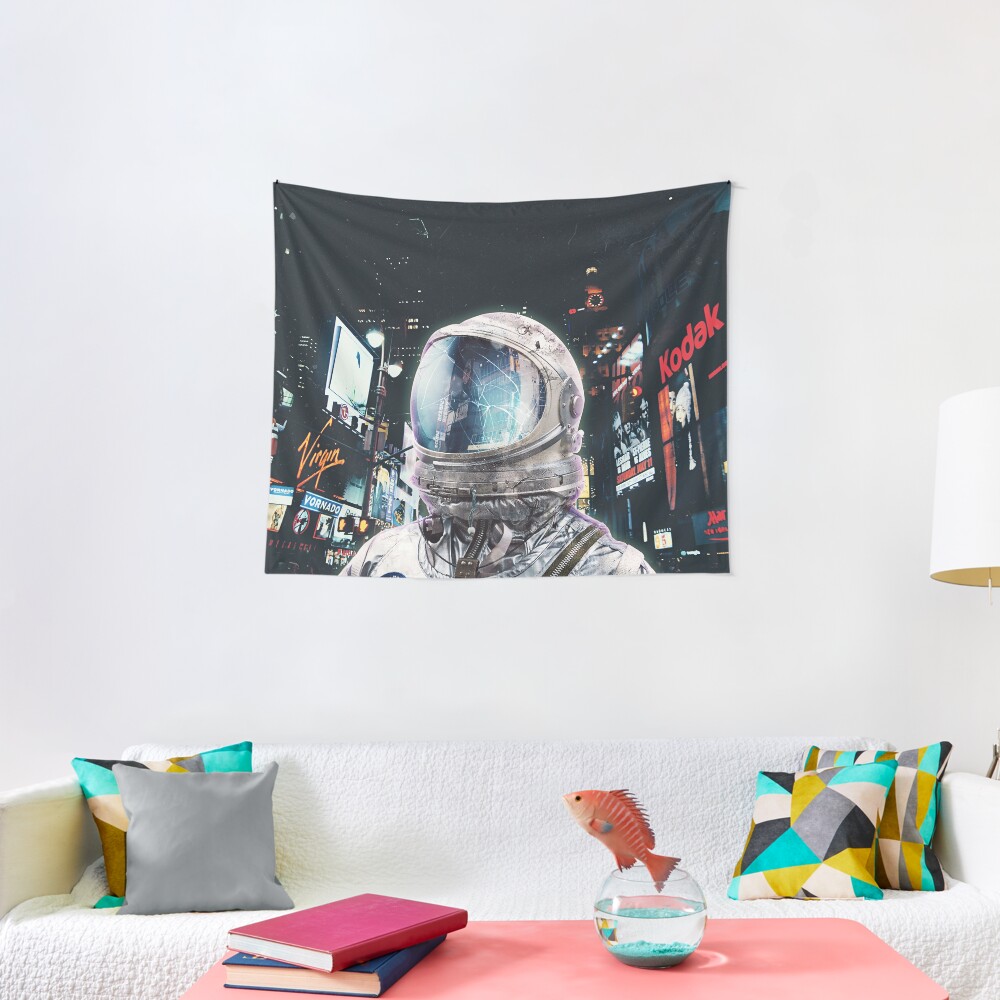 Night Life Tapestry