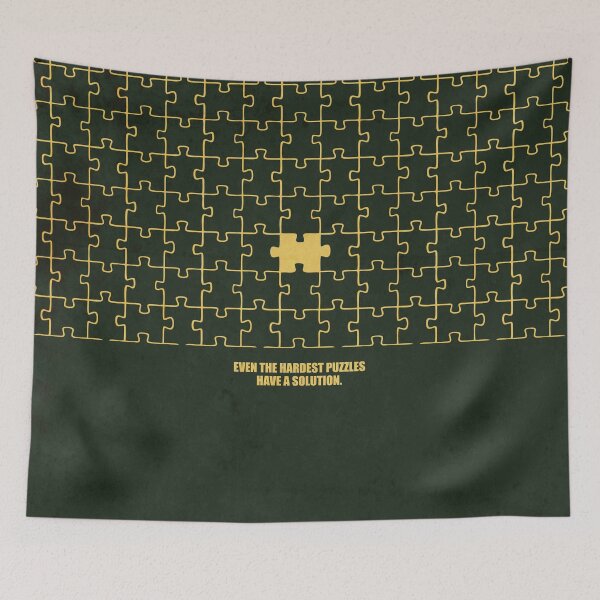 Item preview, Even The Hardest Puzzles Have A Solution - Corporate Start-Up Quotes designed and sold by Labno4.