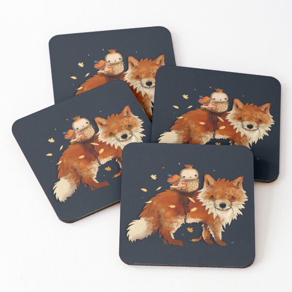 Item preview, Owl Queen and Faraway Fox designed and sold by Karin Taylor.
