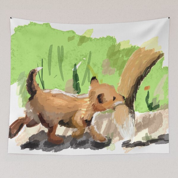 Item preview, Baby Fox Tag Along designed and sold by BunnyMaelstrom.
