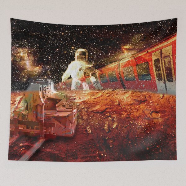 Item preview, Spaceman - grand trans-mars railway designed and sold by Krzyzanowski Art.