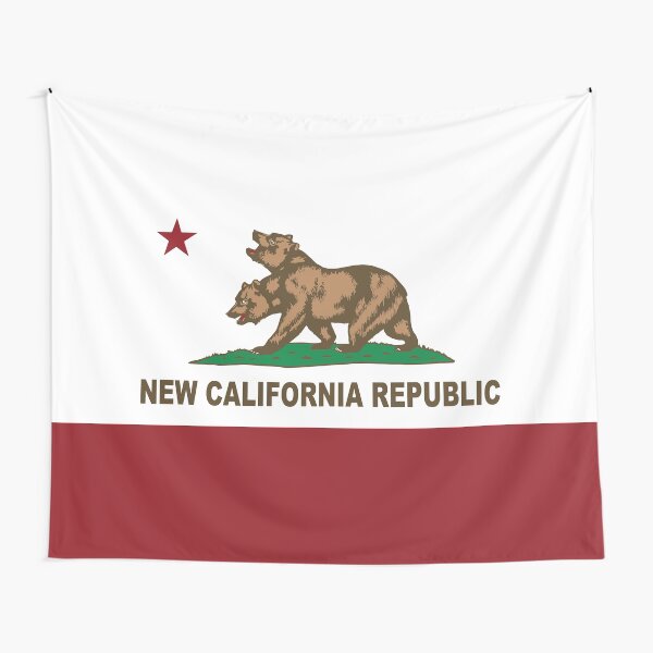 New California Republic Flag Original Tapestry