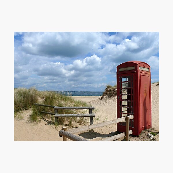 Little Red Box on Holiday Photographic Print