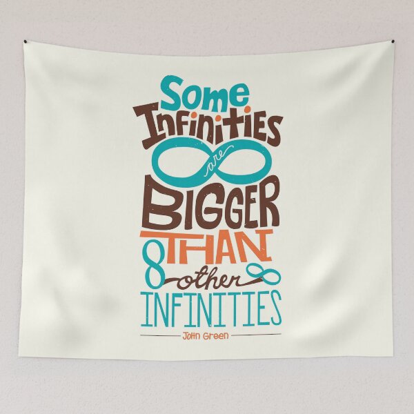 Item preview, Some Infinities are Bigger Than Other Infinities designed and sold by Risa Rodil.
