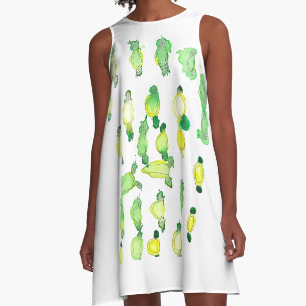 Lemon Lime and Bitters A-Line Dress
