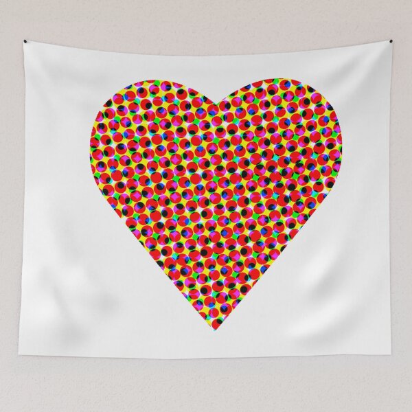 Item preview, halftone heart designed and sold by kidwyedoodle.