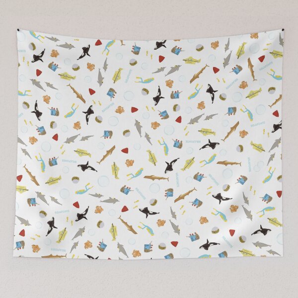 Item preview, The Life Aquatic with Steve Zissou: Repeat Pattern designed and sold by LizWallflower.
