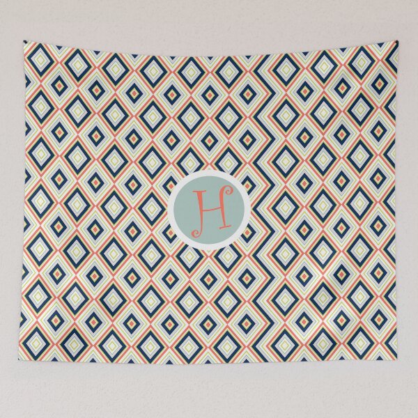 Item preview, H Simple designed and sold by MonogramMonkey.