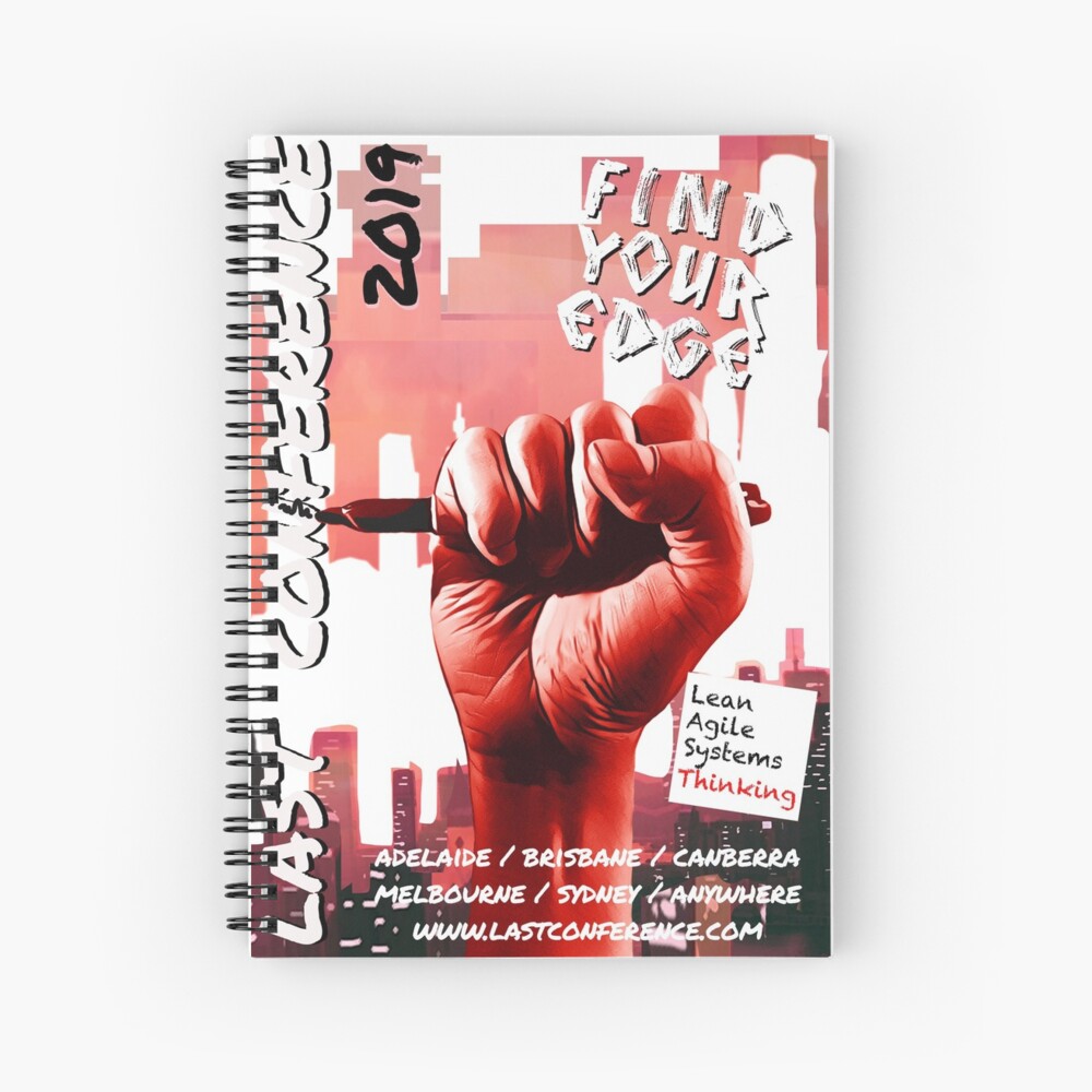 Item preview, Spiral Notebook designed and sold by lastconf.
