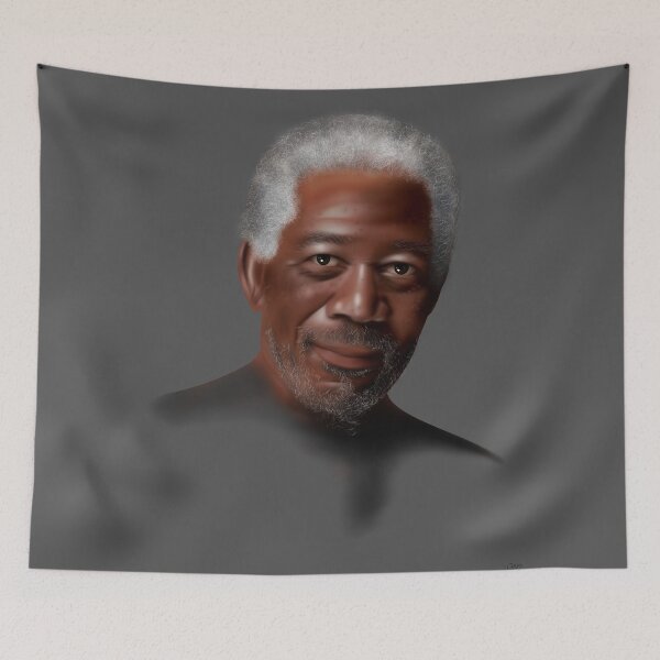 Item preview, Freemonteir V1 - Morgan Freeman portrait designed and sold by Cersatti.