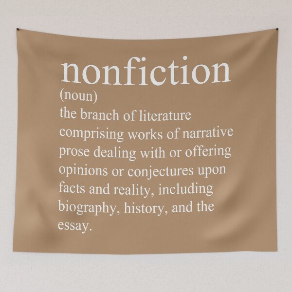 Item preview, Non-Fiction Definition designed and sold by literarydreamrs.