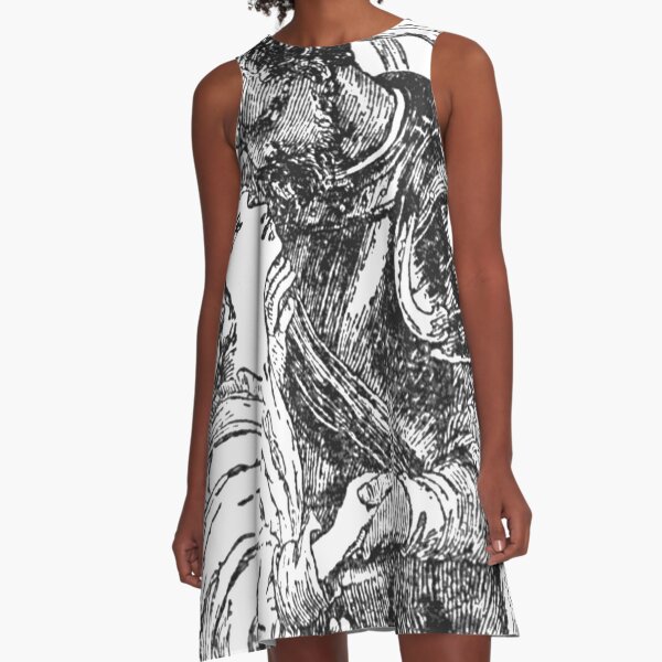 Othello and Desdemona A-Line Dress