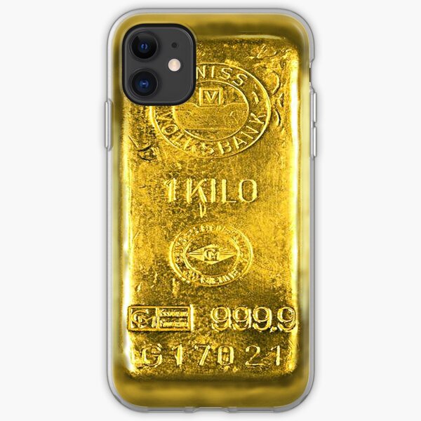 Gold Bar iPhone Soft Case