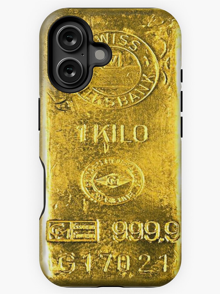 Thumbnail 1 of 4, iPhone Case, Gold Bar designed and sold by atartist.
