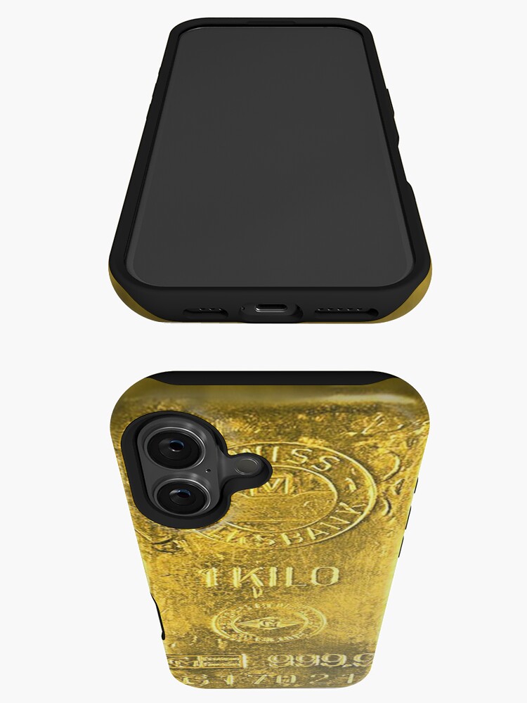 Thumbnail 3 of 4, iPhone Case, Gold Bar designed and sold by atartist.