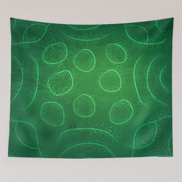 Item preview, Chladni Pattern - Green by Spencer Gee designed and sold by UCO  School of Design.