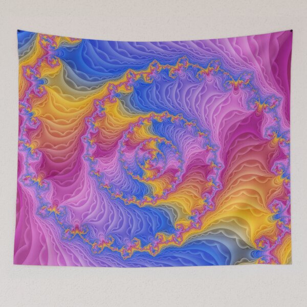 Item preview, Beautiful Rainbow Fractal designed and sold by Kitty Bitty.