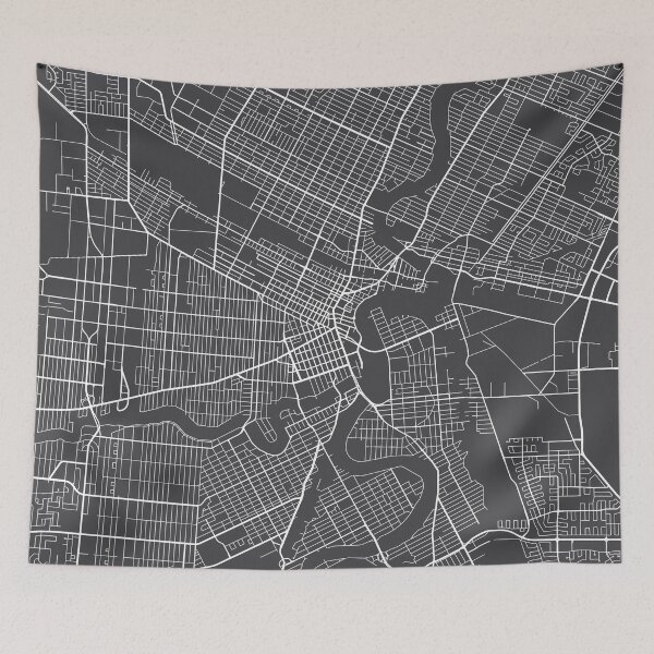 Item preview, Winnipeg Map, Canada - Gray designed and sold by MainStreetMaps.