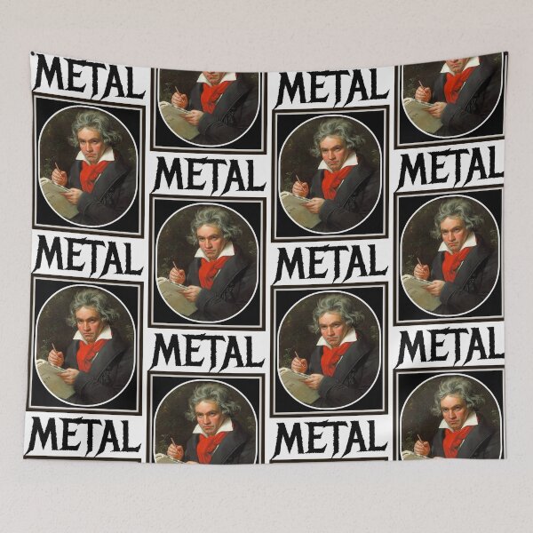 Item preview, Beethoven is METAL designed and sold by videogamegenius.