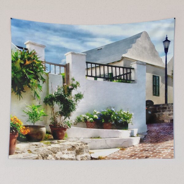 Item preview, St George Bermuda - Sunny Street designed and sold by Susan Savad.
