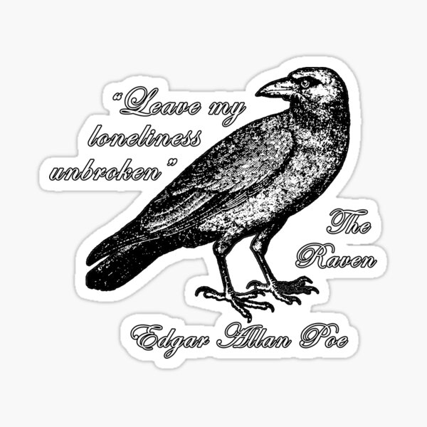 Item preview, Edgar Allan Poe - The Raven designed and sold by ValentinaHramov.