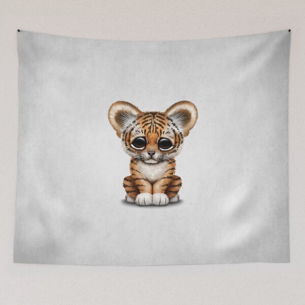 Item preview, Cute Baby Tiger Cub  designed and sold by JeffBartels.