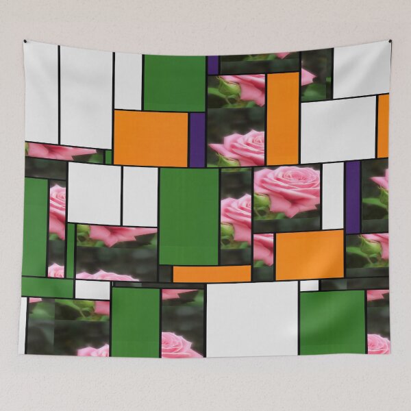 Item preview, Pink Roses in Anzures 3 Art Rectangles 5 designed and sold by TravelPhotoArt.