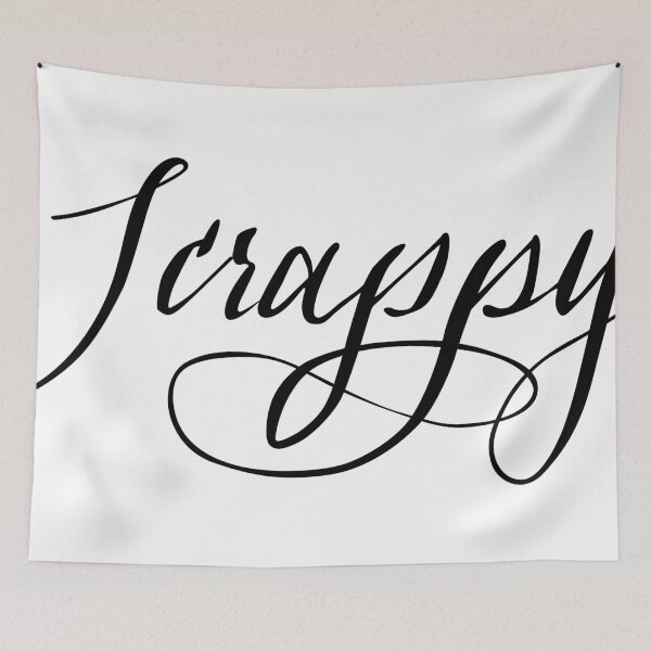 Item preview, Scrappy hand lettering calligraphy designed and sold by hellomalcolm.