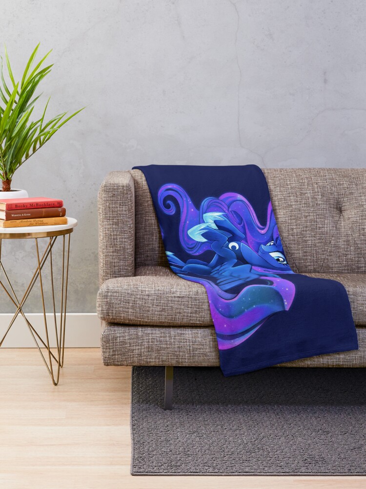 "Princess Luna" Throw Blanket for Sale by Pepooni Redbubble